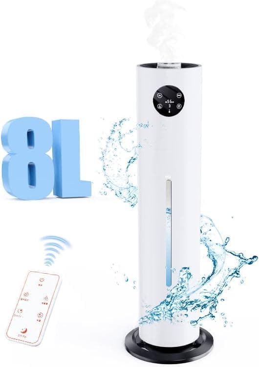 ✨大特価✨加湿器 大容量　8L 超音波式 300ml/h 高加湿量 空気清浄機能